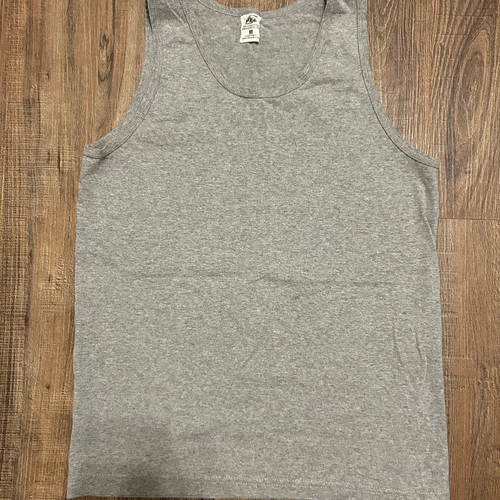 Gray Men's Tank Top